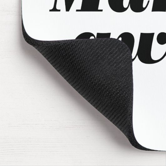 Machen Sie es schrecklich Mousepad (Ecke)