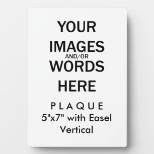 Machen Sie es selbst - 12x18 mit Easel Fotoplatte