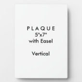 Machen Sie es selbst - 12x18 mit Easel Fotoplatte (Vorderseite)