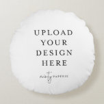 Machen Sie es selbst 16" Rundes Kissen<br><div class="desc">Passen Sie Ihr Design in Templett an. Nachdem Sie die Bearbeitung abgeschlossen haben, laden Sie Ihre Datei im JPG-Format herunter (vergessen Sie nicht, die Blindoption zu aktivieren). Laden Sie Ihr Design hier hoch, indem Sie auf den blauen Button "Personalisieren" klicken.</div>