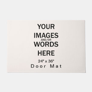 Machen Sie es selbst - Door Mat 24" x 36" Fußmatte