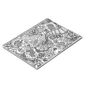 Machen Sie es selbst färben Seite Notizblock (Linke Seite)