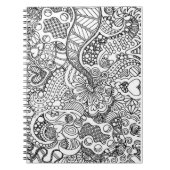 Machen Sie es selbst färben Seite Notizblock (Vorderseite)