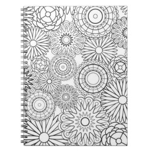 Machen Sie es selbst Farbseite Notizblock