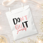 Machen Sie es selbst Geschenktütchen (Ausgeschnitten)