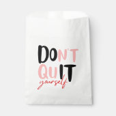 Machen Sie es selbst Geschenktütchen (Vorderseite)