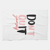 Machen Sie es selbst Geschirrtuch (Horizontal)