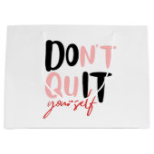 Machen Sie es selbst Große Geschenktüte (Vorderseite)