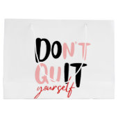 Machen Sie es selbst Große Geschenktüte (Rückseite)