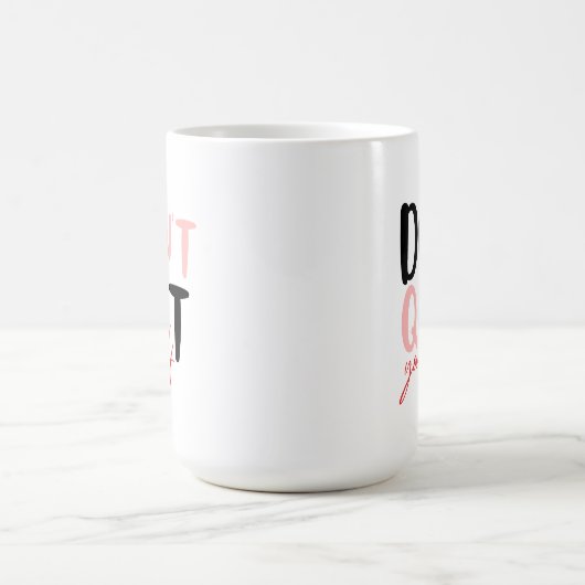 Machen Sie es selbst Kaffeetasse (Mittel)