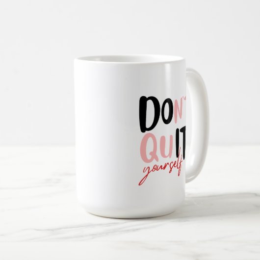 Machen Sie es selbst Kaffeetasse (VorderseiteRechts)