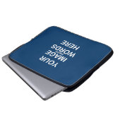 Machen Sie es selbst - Laptop-Sieb 15"-17" Laptopschutzhülle (Vorne Knopf)