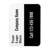 Machen Sie es selbst mobil und | Ihr Logo hier Magnet (Vertikal)