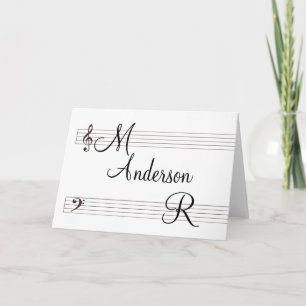 Machen Sie es selbst Musiker in Liebe Template Karte