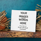 Machen Sie es selbst - Plaque 8x10 mit Easel Fotoplatte (Seite)