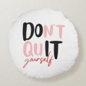 Machen Sie es selbst Rundes Kissen (Rückseite)