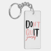 Machen Sie es selbst Schlüsselanhänger (Vorderseite links)