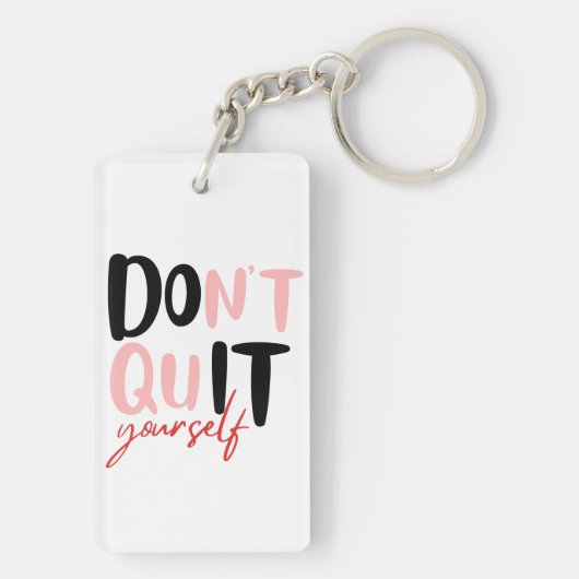 Machen Sie es selbst Schlüsselanhänger (Rückseite)