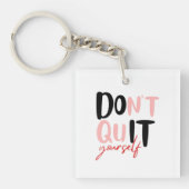 Machen Sie es selbst Schlüsselanhänger (Vorderseite)