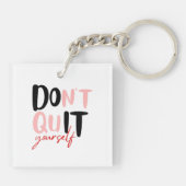 Machen Sie es selbst Schlüsselanhänger (Rückseite)