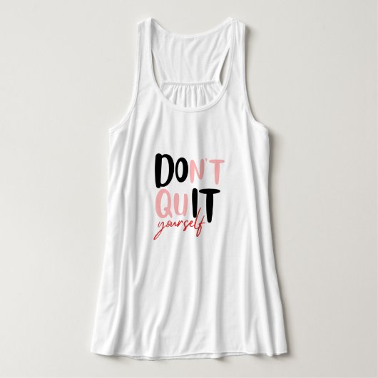 Machen Sie es selbst Tank Top (Design Vorderseite)