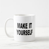 Machen Sie es sich kundenspezifisch Kaffeetasse (Links)