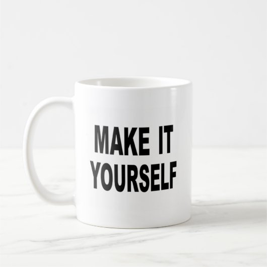 Machen Sie es sich kundenspezifisch Kaffeetasse (Links)