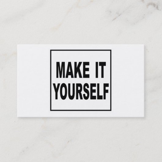 Machen Sie es sich kundenspezifische klassische Visitenkarte (Vorderseite)