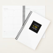 Machen Sie es sich selbst Logo Template Notebook-P Planer (Anzeige)
