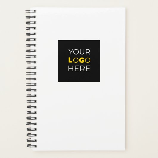 Machen Sie es sich selbst Logo Template Notebook-P Planer (Vorderseite)
