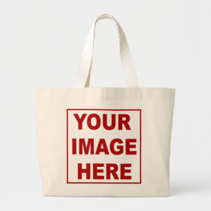 Machen Sie es sich Taschen-Tasche Jumbo Stoffbeutel