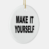 Machen Sie es sich Verzierung Keramik Ornament (Rechts)