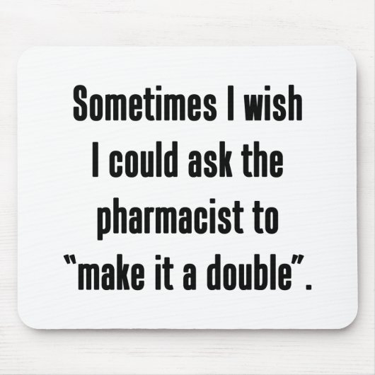 Machen Sie es zu einem Doppel Mousepad (Vorne)