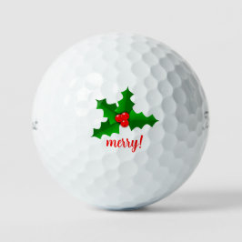 Machen Sie es zu einem fröhlichen Golf Weihnachtsb Golfball