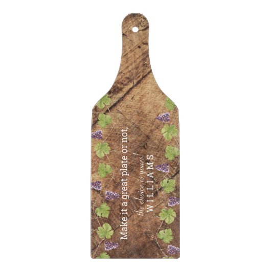 Machen Sie es zu einem großartigen Platz oder nich Schneidebrett (Vorderseite)