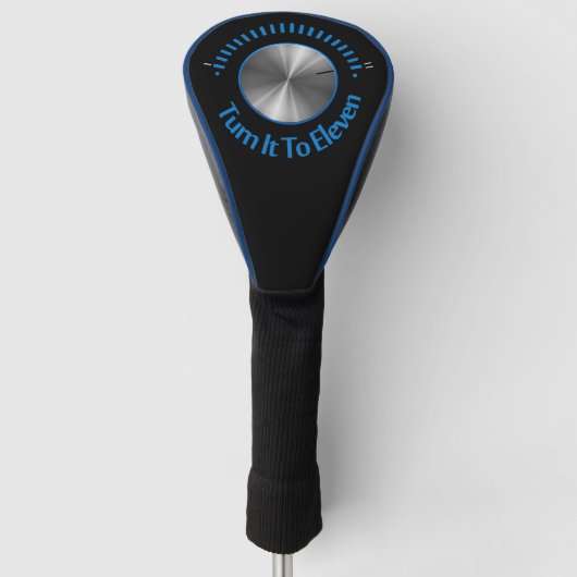 Machen Sie es zu elf Golf Head Cover Headcover (Vorderseite)