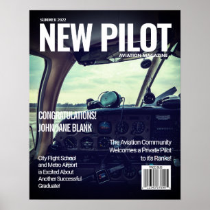 Machen Sie es zu Ihrem eigenen Magazine Cover Post Poster