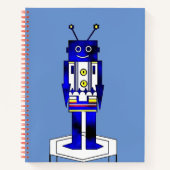 Machen Sie es zu Ihrem eigenen "Robot" Hardcover S Notizblock (Vorderseite)