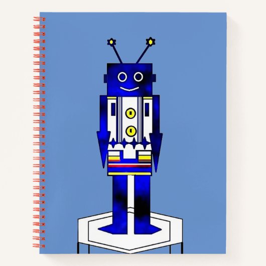 Machen Sie es zu Ihrem eigenen "Robot" Hardcover S Notizblock (Vorderseite)