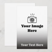 Machen Sie es zu Ihrem mit Lieblingsfoto und Text (Vorne/Hinten)