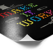 Machen Sie es zum Laufen Fotodruck (Ecke)