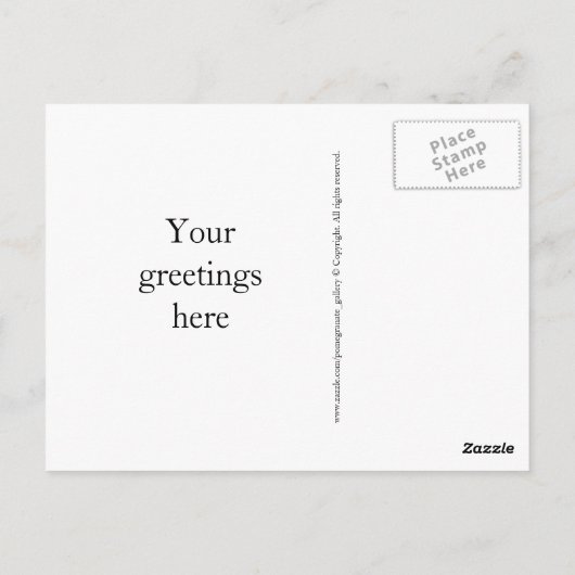 Machen Sie es zum Laufen Postkarte (Rückseite)