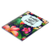 Machen Sie etwas, das sich an ein Notebook erinner Notizblock (Linke Seite)