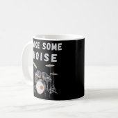 Machen Sie etwas Lärm: Schlagzeug Kaffeetasse (Vorderseite Links)