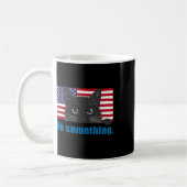 Machen Sie etwas Michelle Obama Kaffeetasse (Links)