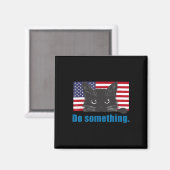 Machen Sie etwas Michelle Obama Magnet (Vorderseite/Rückseite)