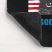 Machen Sie etwas Michelle Obama Mousepad (Ecke)