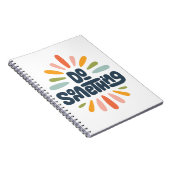 Machen Sie etwas Spiral-Notebook Notizblock (Rechte Seite)