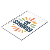 Machen Sie etwas Spiral-Notebook Notizblock (Linke Seite)
