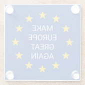 Machen Sie Europa wieder zum Untersetzer auf dem E (Rückseite)